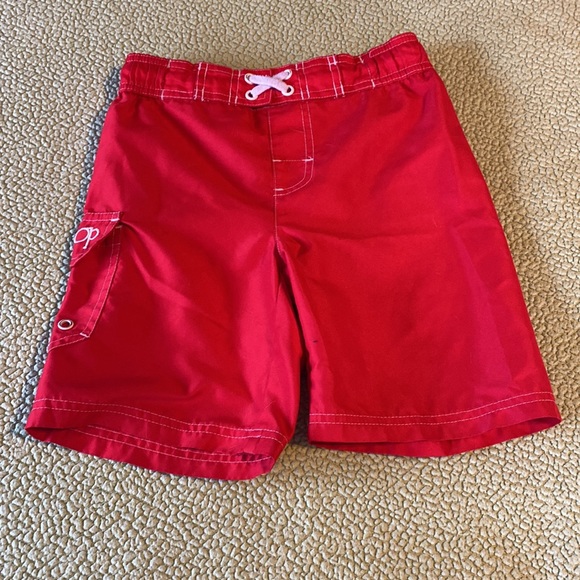 Red Swim Trunks - Picture 2 of 4